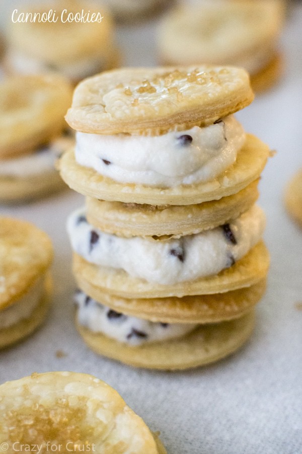 Easy Cannoli Cookies