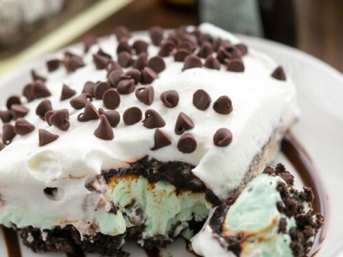 no bake mint chip