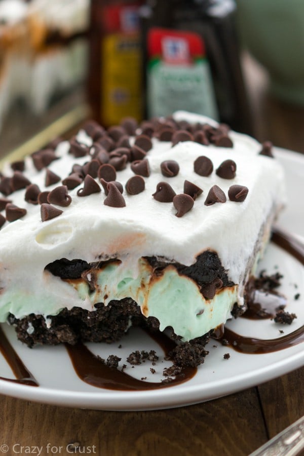 No Bake Mint Chip Lush Dessert (9 of 16)