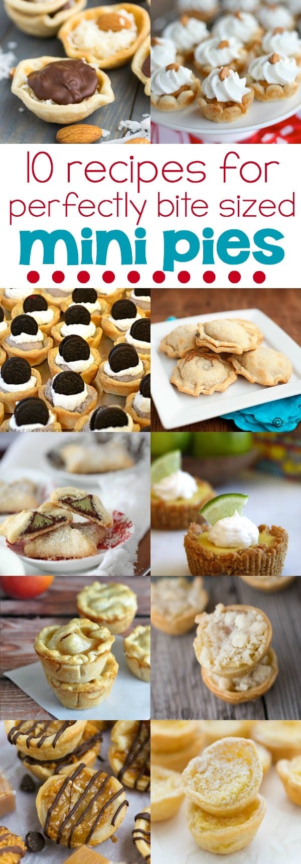 10 recipes for perfectly bite sized mini pies
