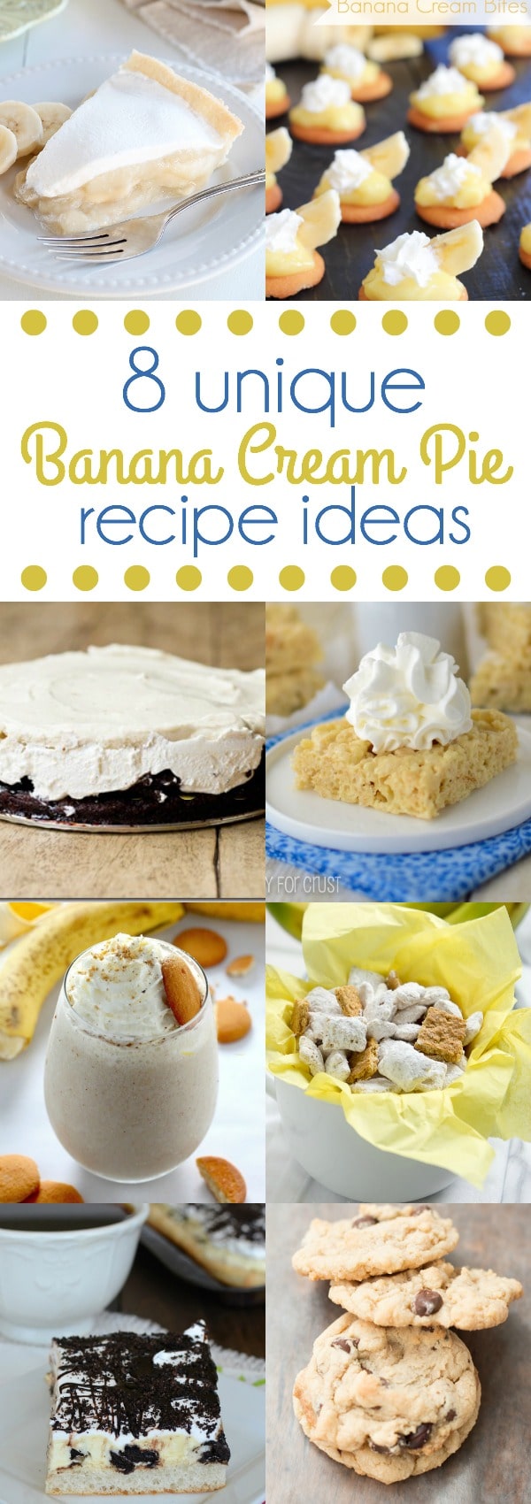 8 unique banana cream pie recipe ideas