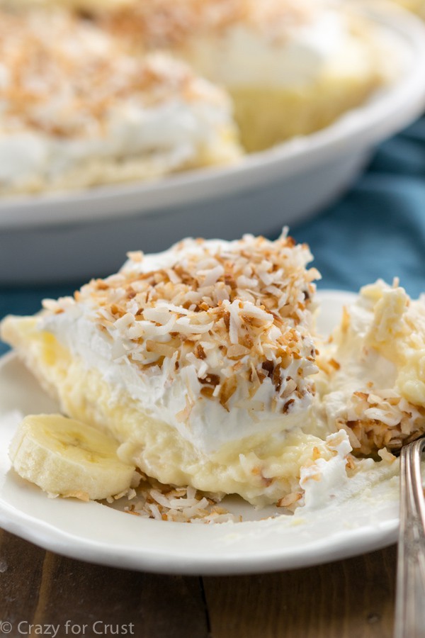 Coconut Banana Cream Pie Crazy For Crust