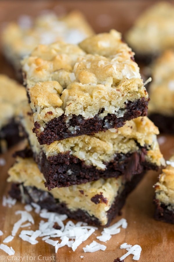 Coconut Brookies