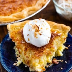 coconut chess pie