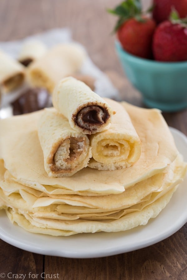 Pancake Rolls - EASY and fast recipe!