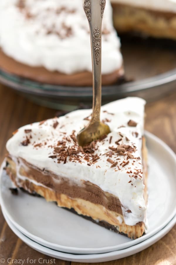 Peanut Butter Chocolate Cream Pie