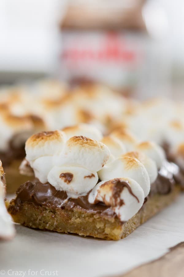 S'more Blondie Bars