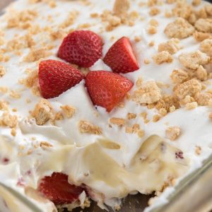 Easy No Bake Strawberry Shortcake Dessert Lush