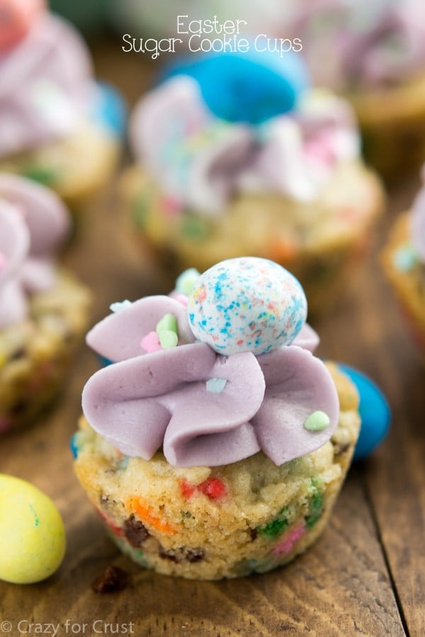 Easter Sugar Cookie Cups