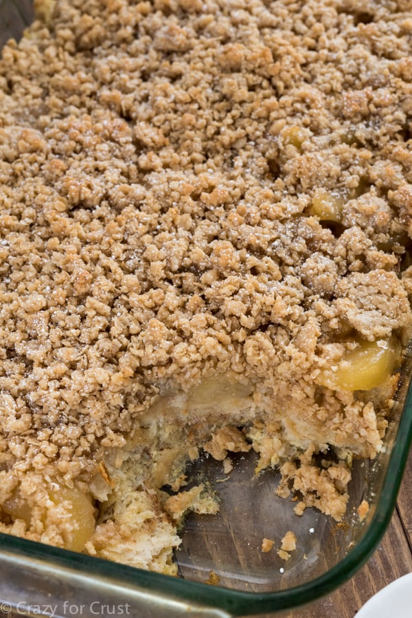 Overnight Apple Pie French Toast Casserole Recipe