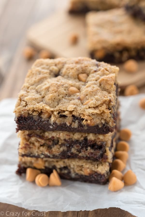 Oatmeal Scotchie Brookies 