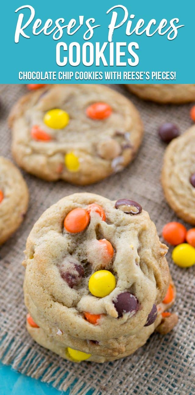 Reese's pieces cookies