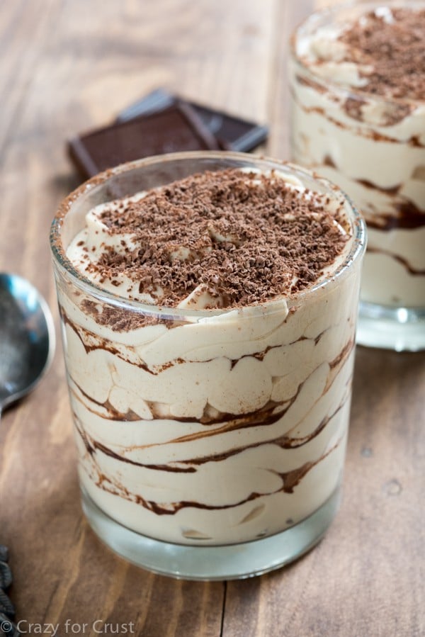 Easy, No-bake Tiramisu Mousse