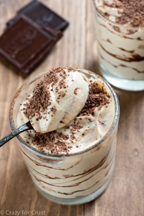 Easy Tiramisu Mousse - Crazy for Crust