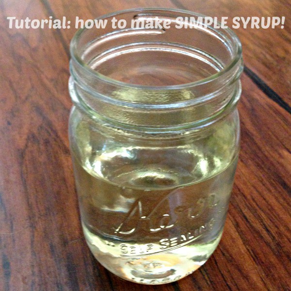 how to make simple syrupFB
