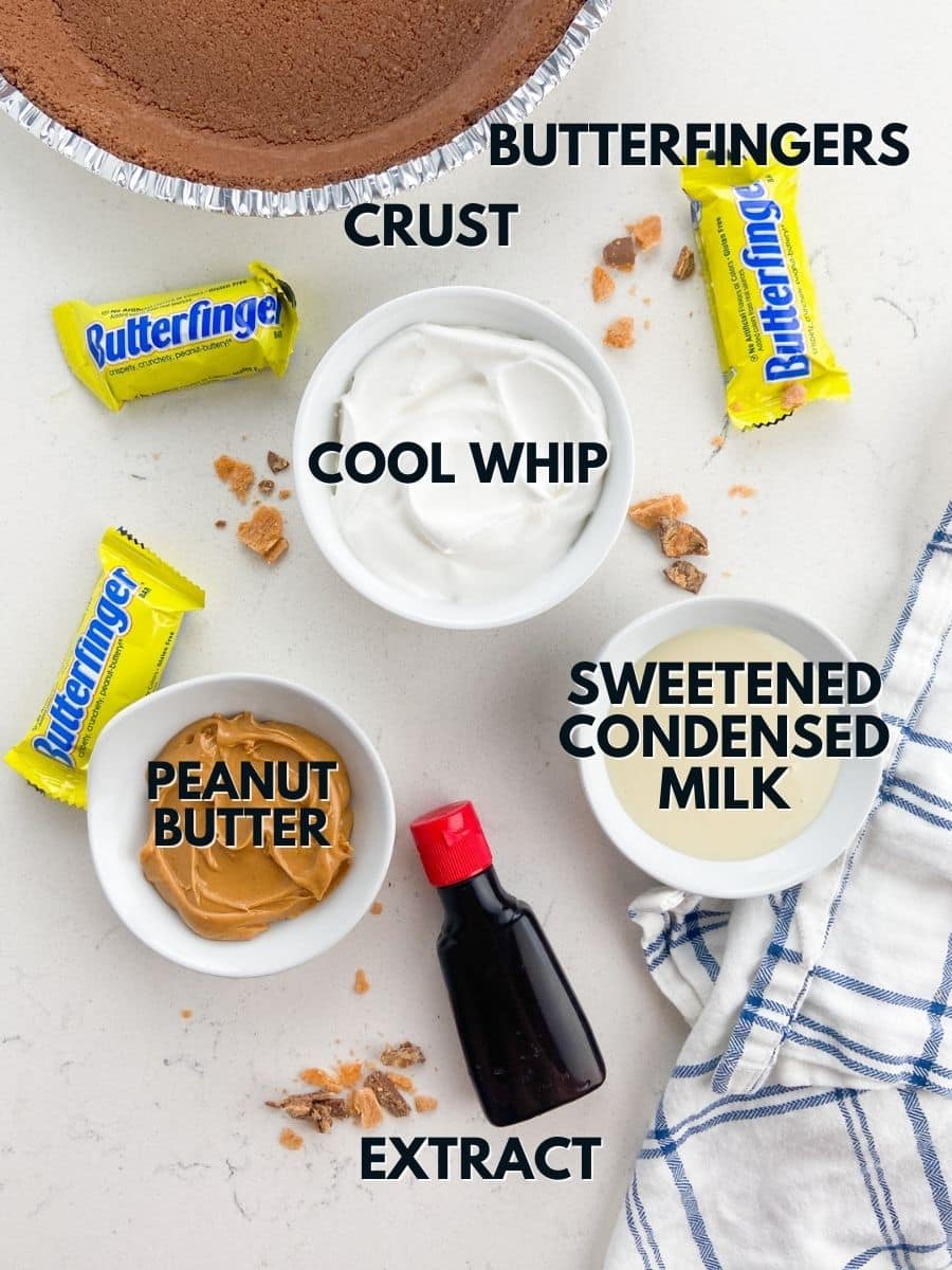 ingredients in pie