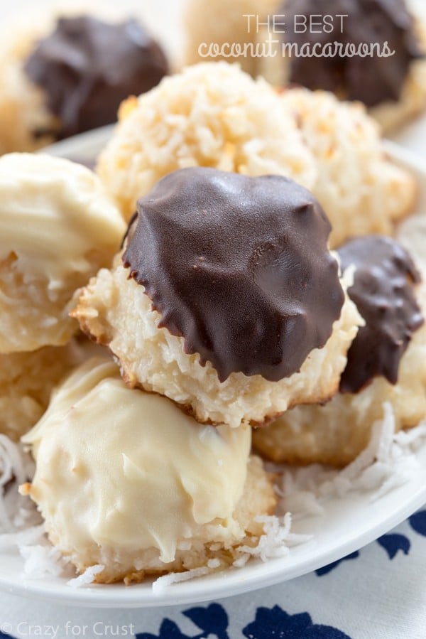 The BEST Coconut Macaroon Recipe - just like from the bakery!