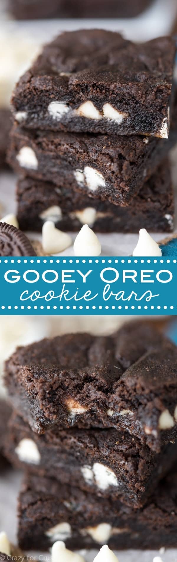Collage Gooey Oreo Cookie Bars