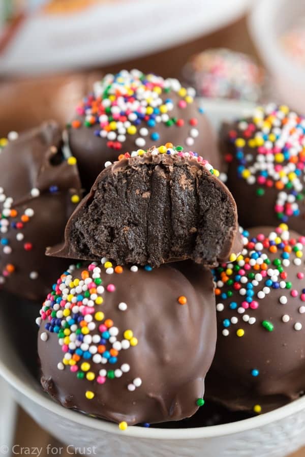 I had to hide these Easy 3-ingredient Nutella Truffles from myself!!
