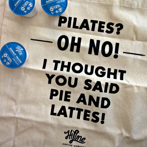 Pie and lattes