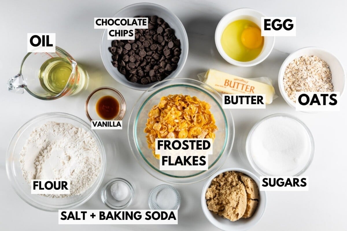 ingredients on counter with words on photo.