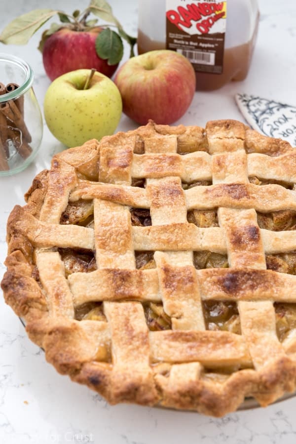 Apple Cider Pie - Crazy for Crust