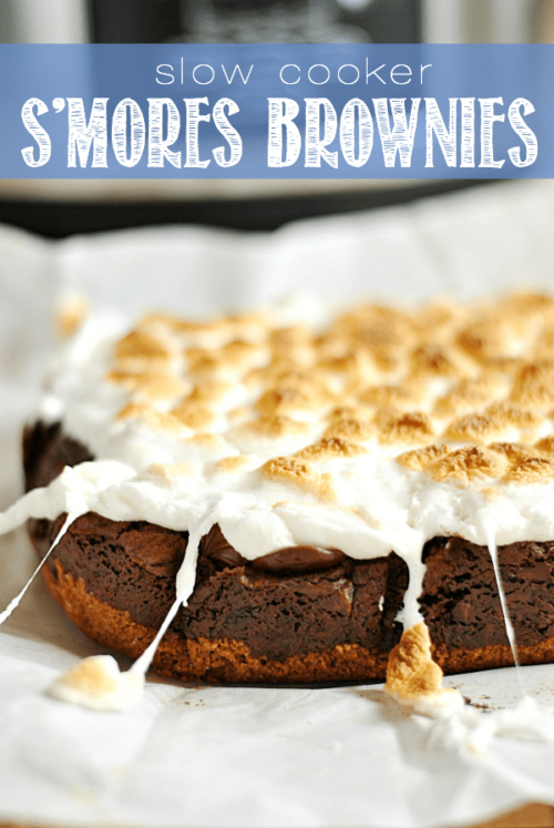 Over 20 Slow Cooker Desserts you MUST make! Crazy for Crust