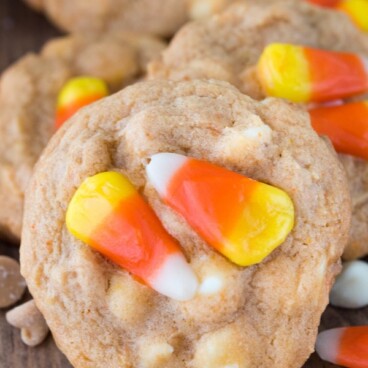 Easy Butterscotch Pudding Cookies up close