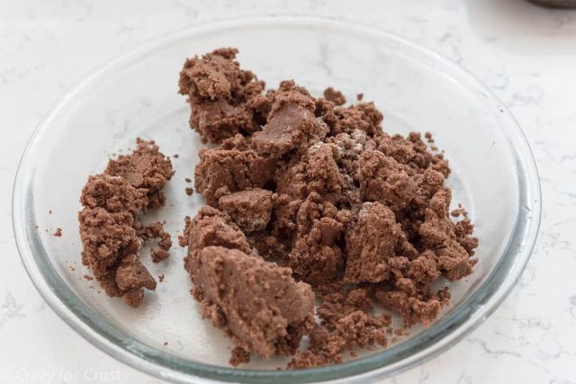 Pâte à tarte au chocolat sans rouleau