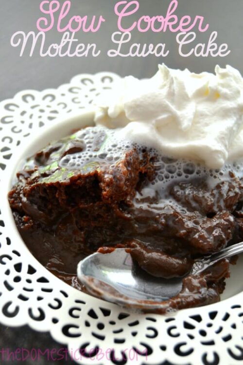 Over 20 Slow Cooker Desserts you MUST make! Crazy for Crust