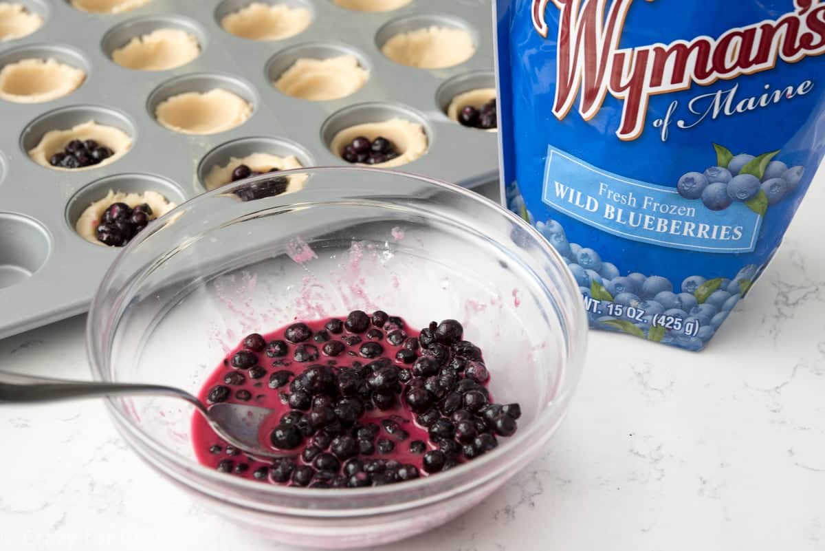 wild blueberries from Wyman's of Maine