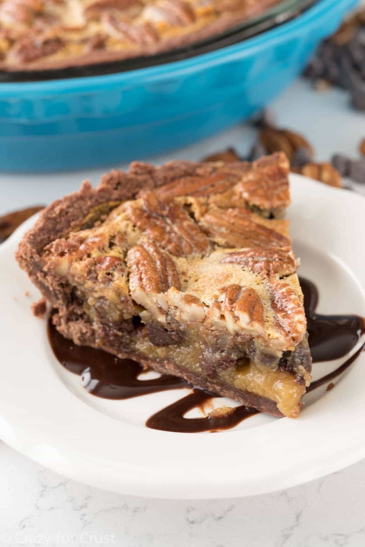Double Chocolate Pecan Pie Crazy for Crust Double Chocolate Pecan Pie Crazy for Crust