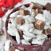 Kit Kat Muddy Buddies in a bowl