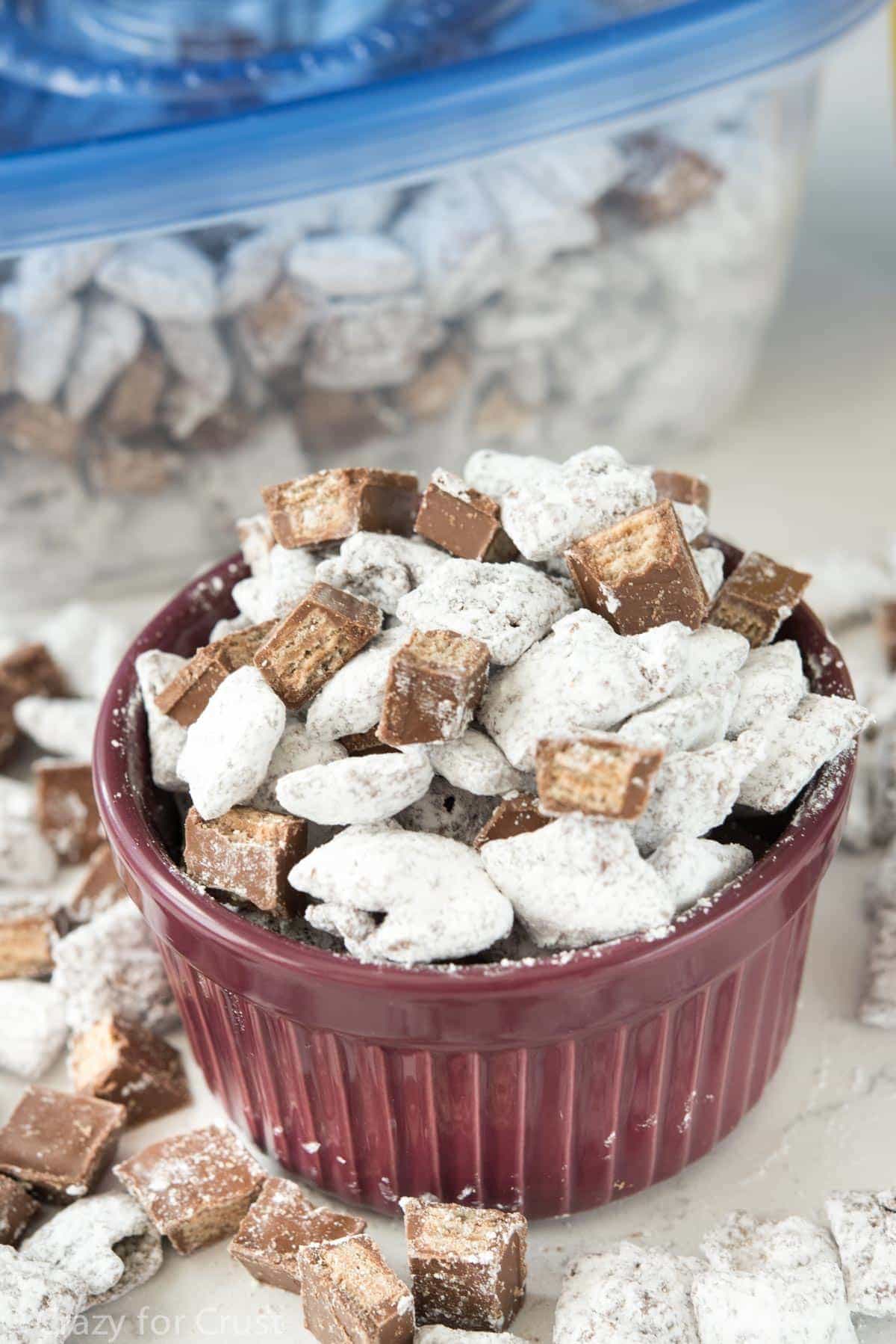 Easy Kit Kat Muddy Buddies Recipe