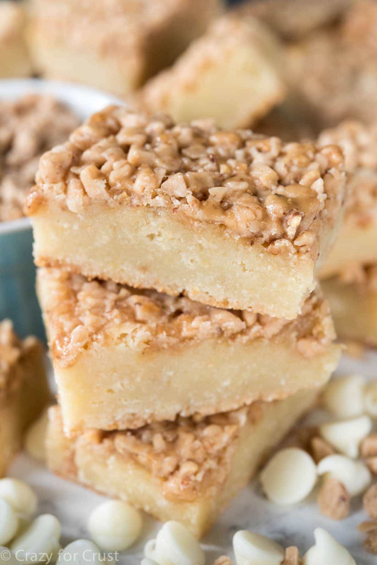 Easy Creme Brulee Cookie Bars Recipe