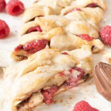 This Easy Raspberry Nutella Danish comes together simply for a tasty pastry.