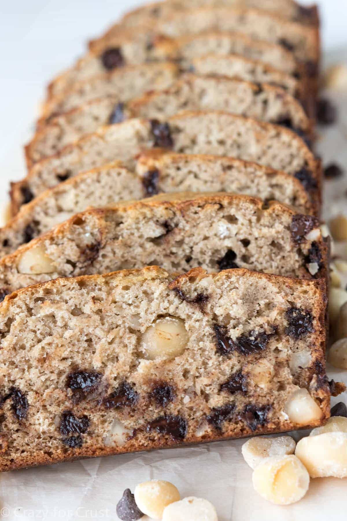 Macadamia Nut Banana Bread aka Jungle Cake! The best banana bread!!