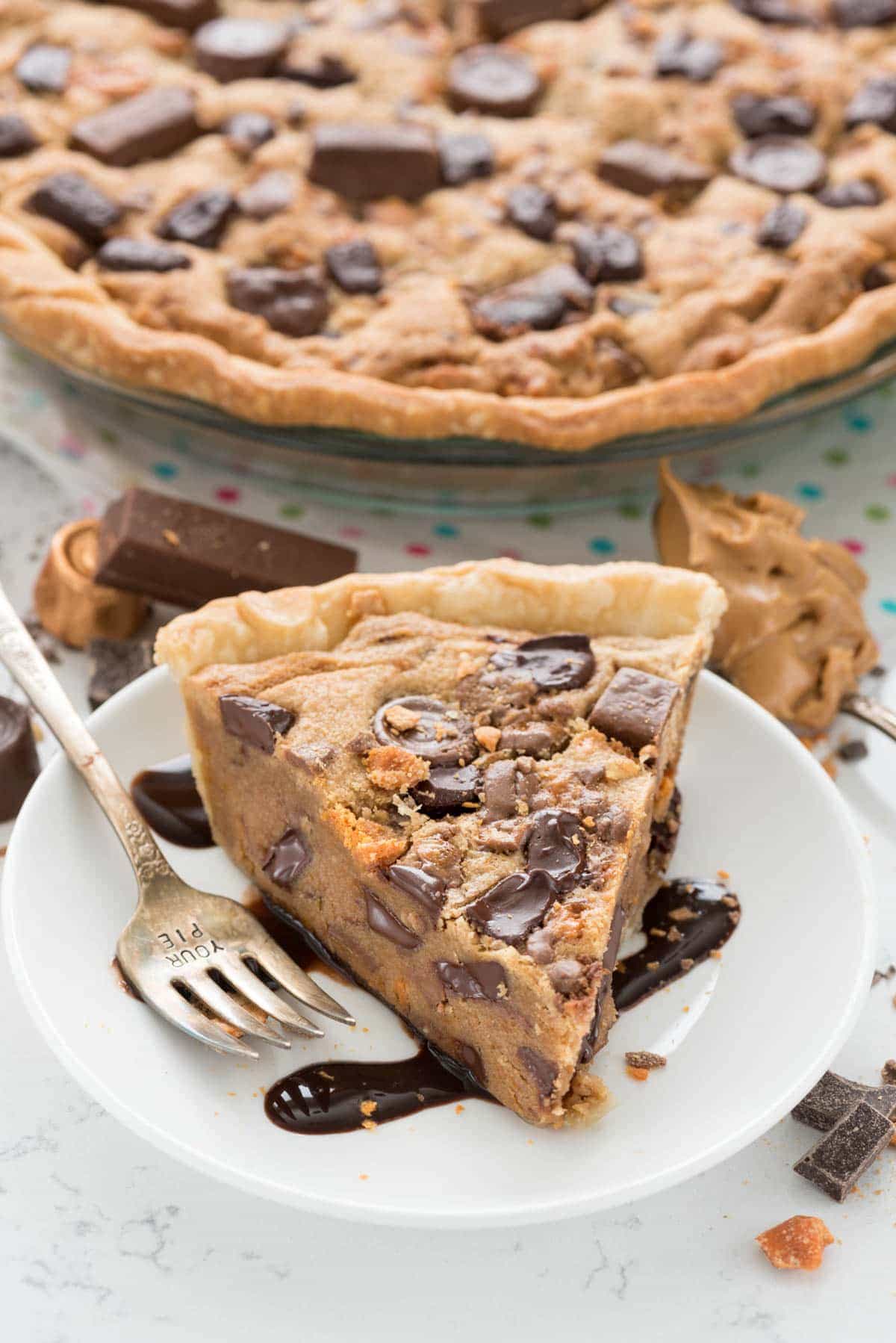 Peanut Butter Candy Bar Pie Recipe