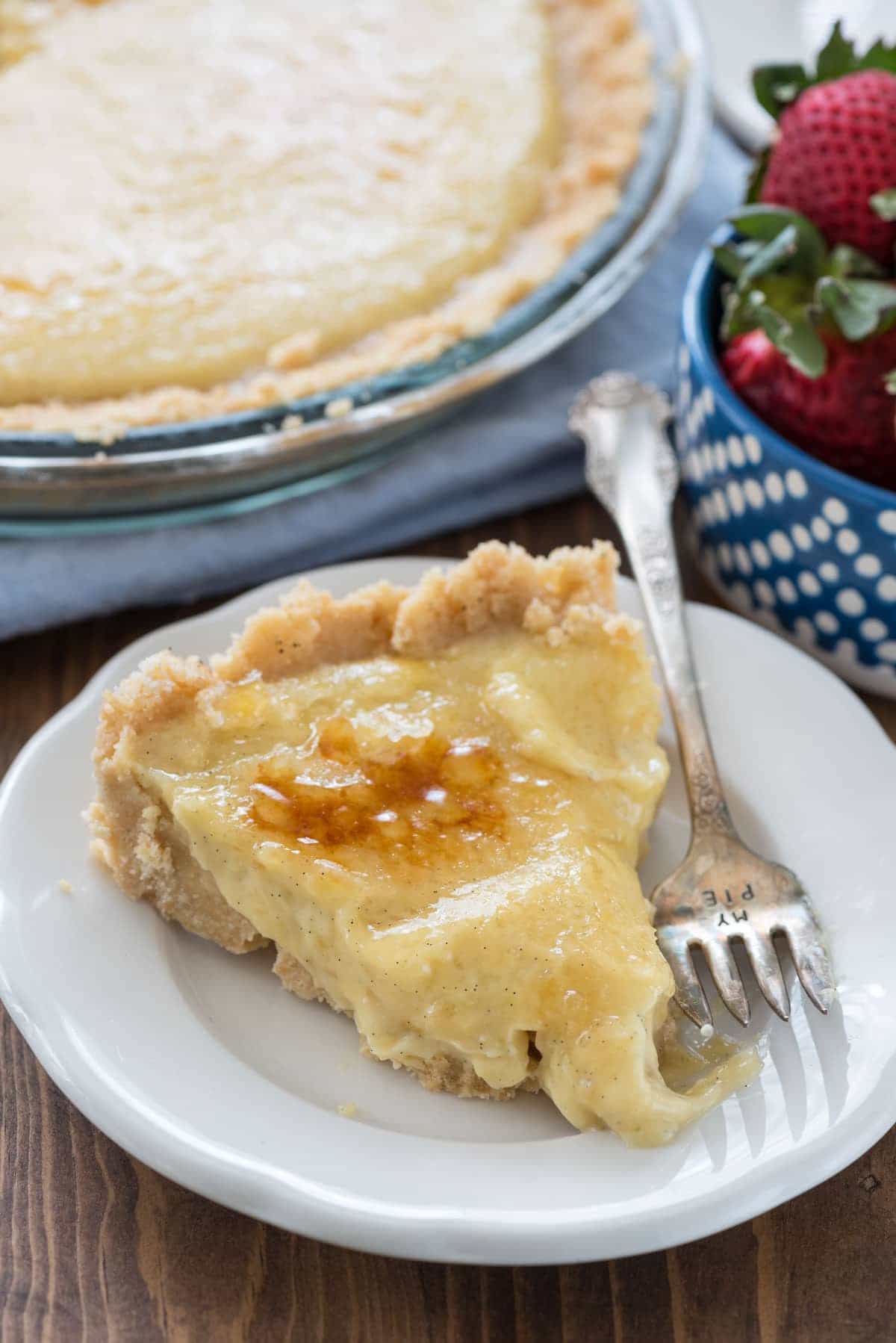 No Bake Creme Brulee Pie Recipe