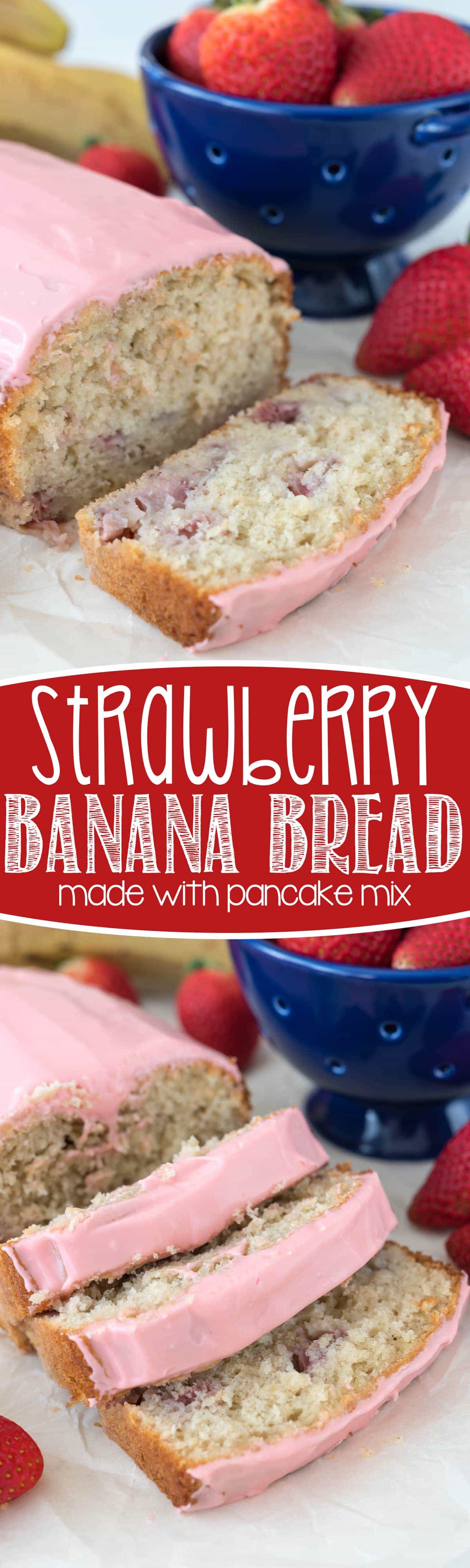 These yummy pancakes help satisfy several daily nutrient requirements including fiber. Banana Bread With Pancake Mix . Strawberry Banana Bread - Crazy For Crust