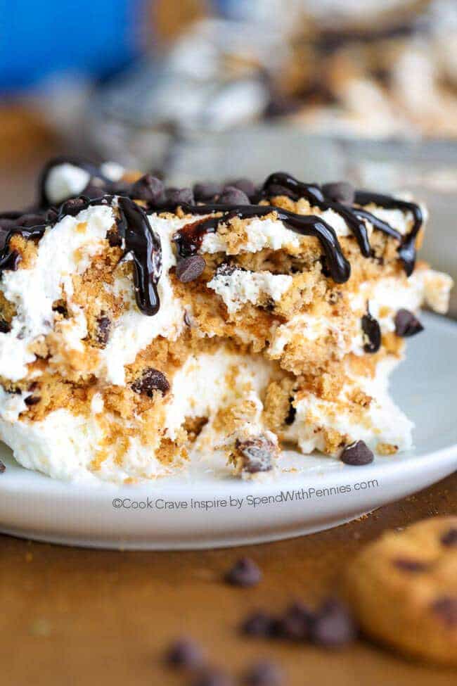 No Bake Chips Ahoy Icebox Cake