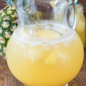 pineapple party punch in pitcher