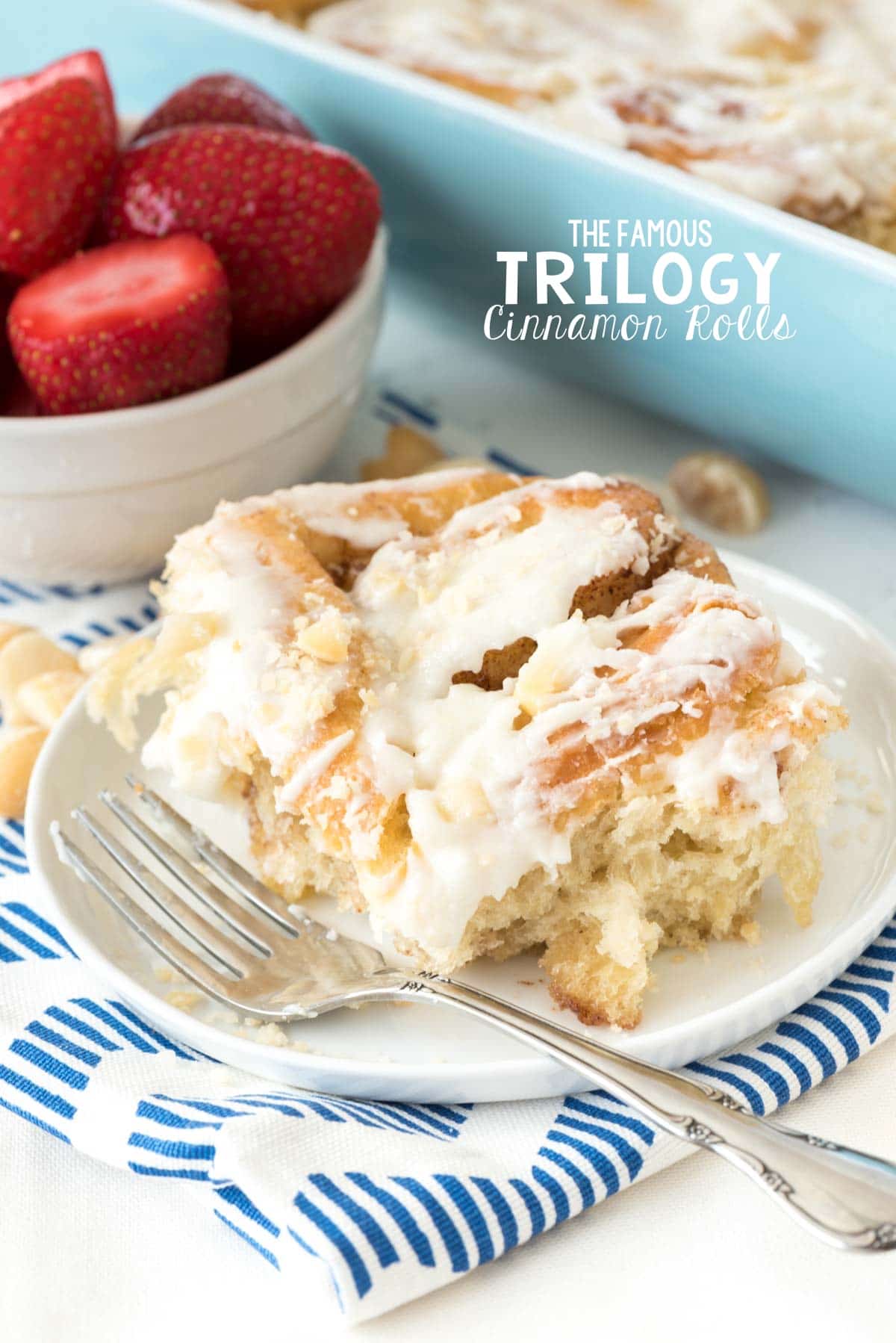 Famous Trilogy Cinnamon Rolls Recipe - this is the BEST CINNAMON ROLL RECIPE I've ever eaten!