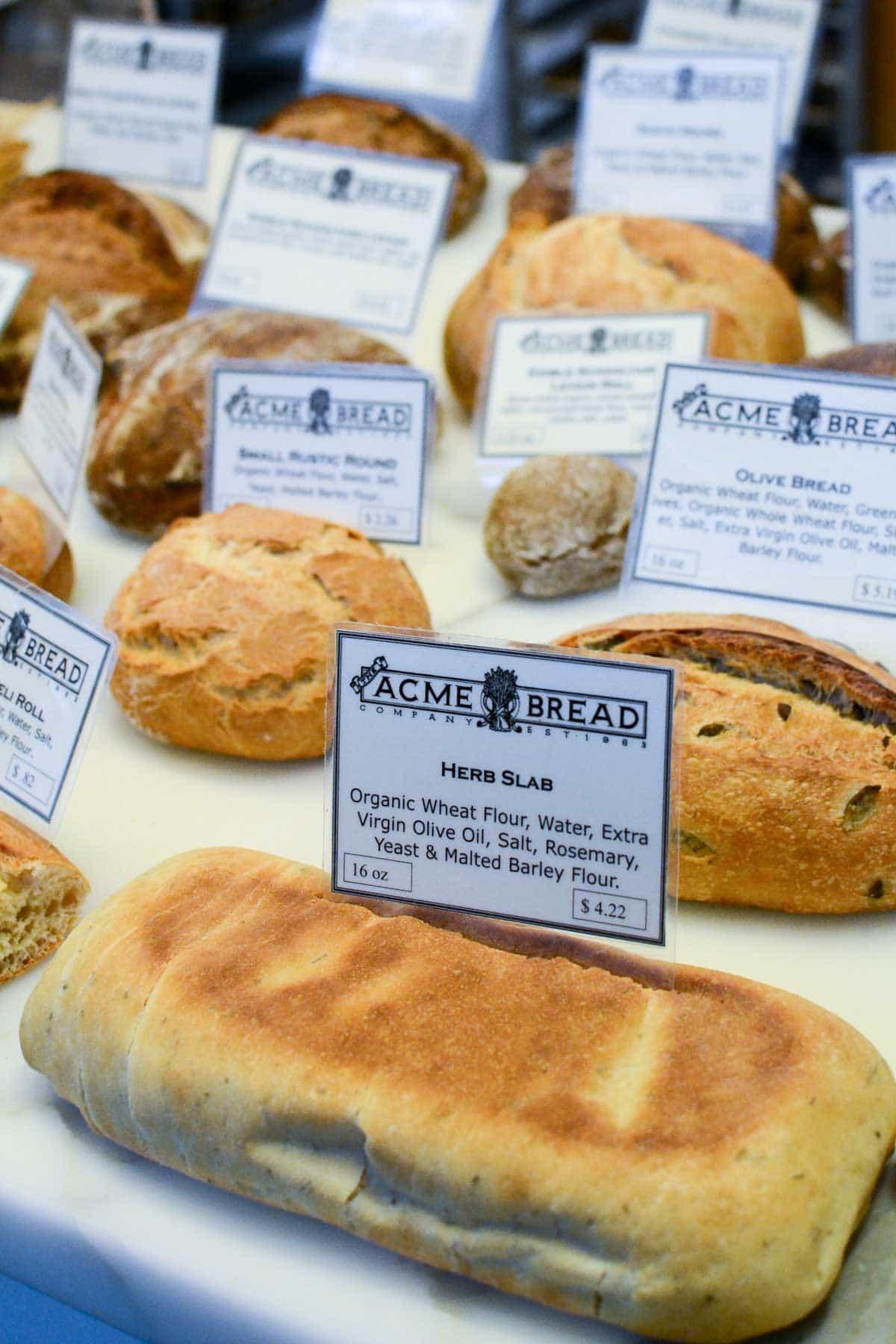 San Francisco Ferry Building Acme Bread