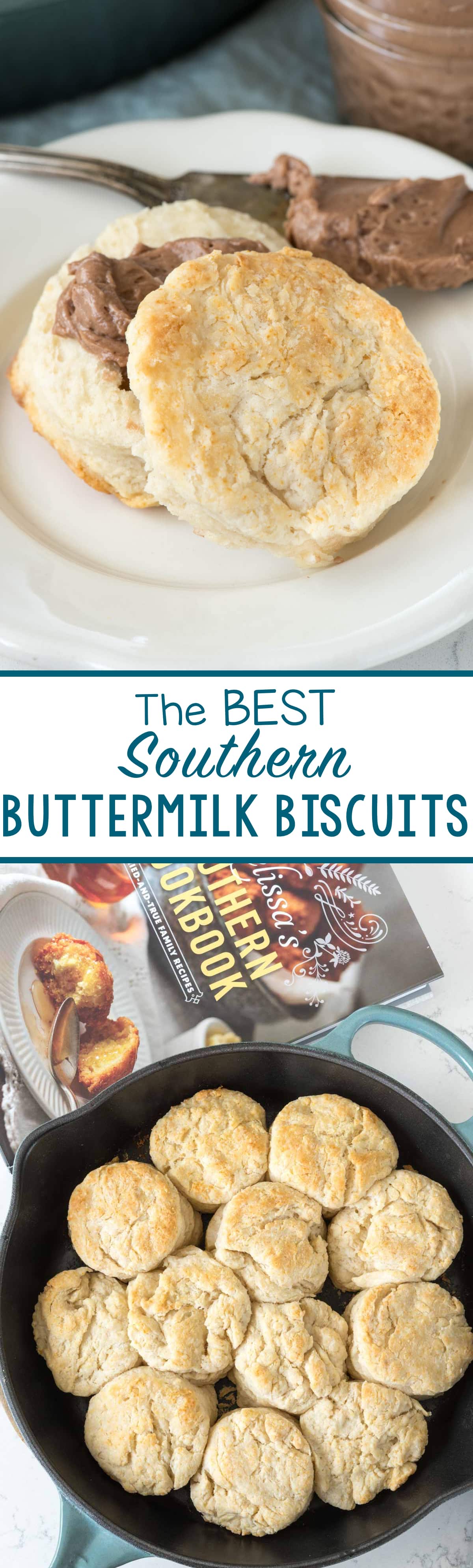 The BEST Southern Buttermilk Biscuits by Melissa's Southern Cookbook - this recipe is a keeper!