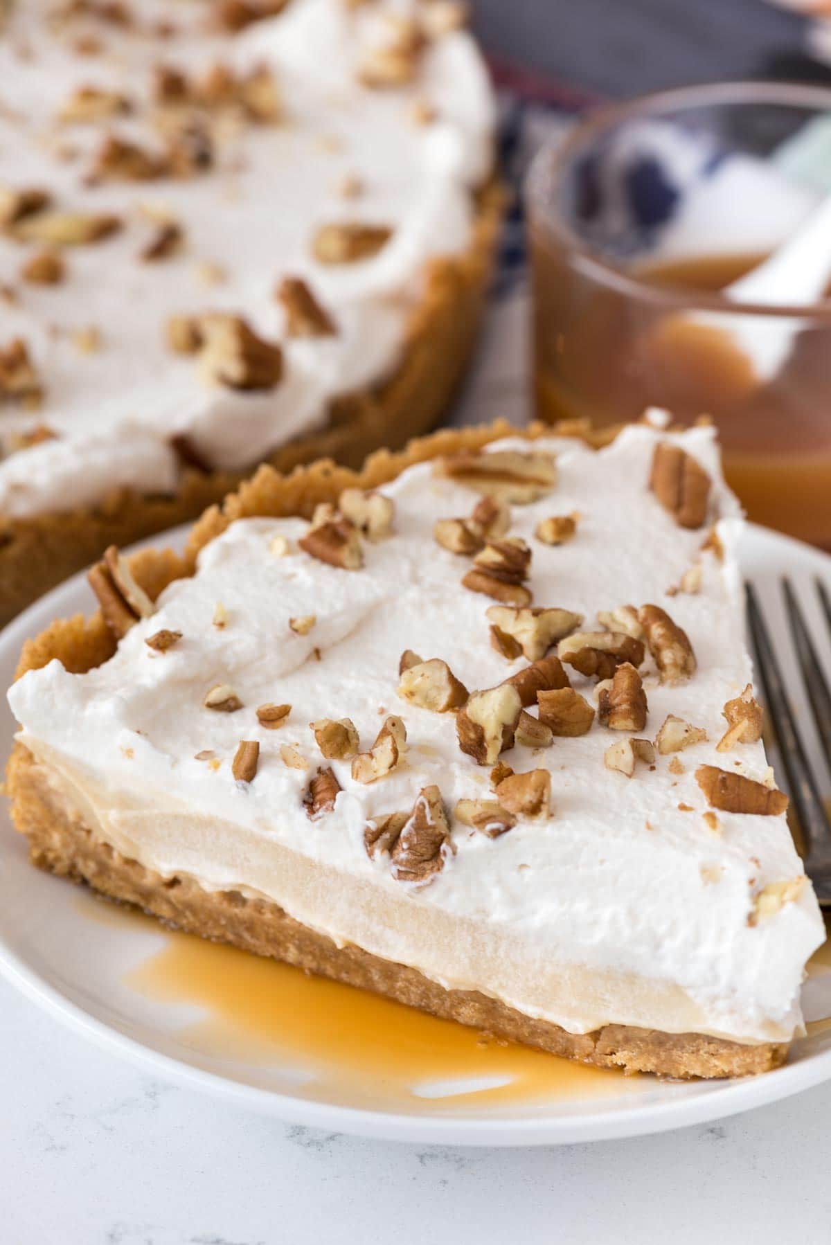 No Bake Butterscotch Pudding Pie Crazy For Crust