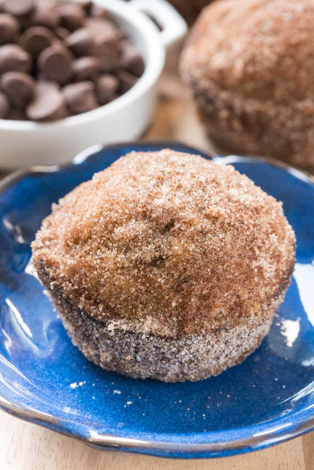 Chocolate Chip Pumpkin Doughnut Muffins Crazy for Crust