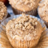 Crumb Apple Muffins