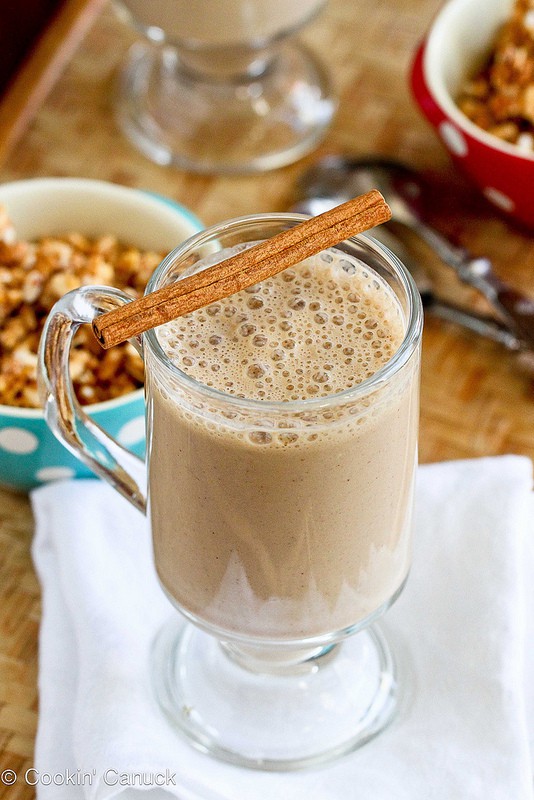 healthy coffee banana smoothie