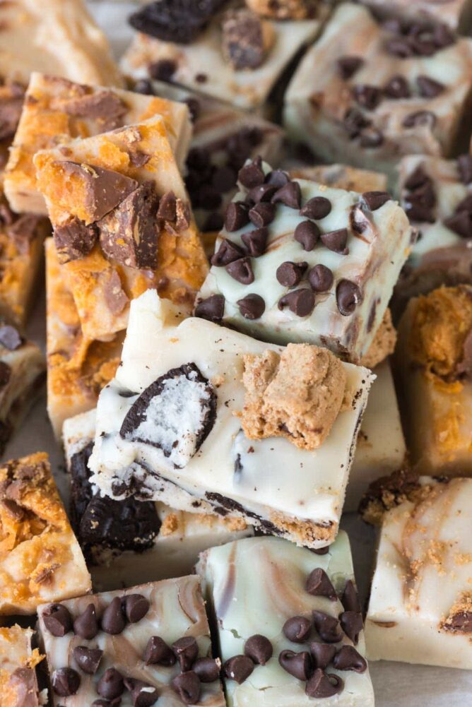 5 Minute White Chocolate Fudge